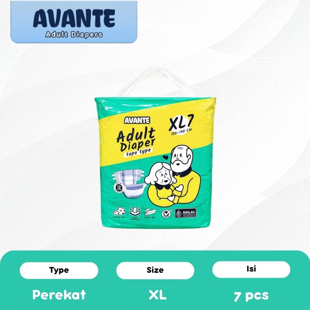 AVANTE PEREKAT Popok Dewasa All Size M9/L8/XL7