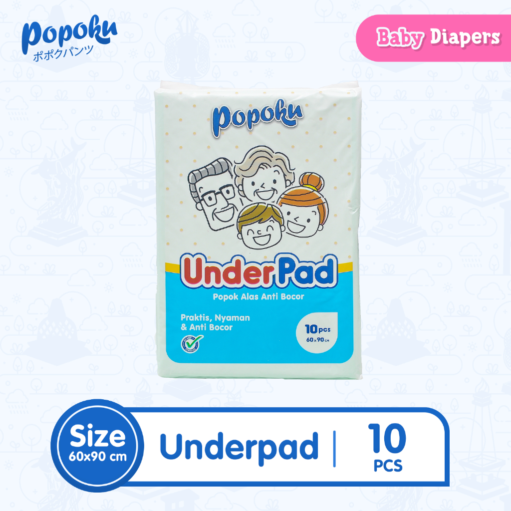 Underpad Popoku popok alas 60x90 cm
