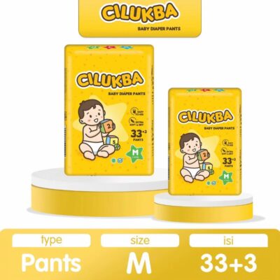 BigPack Cilukba Popok Bayi Celana Pants M 33+3 Diaper