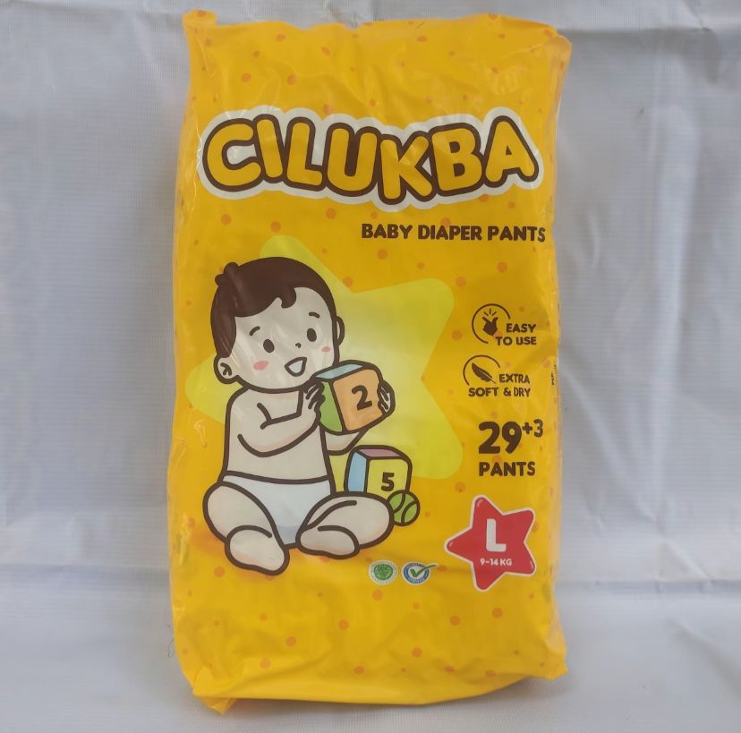 BigPack Cilukba Popok Bayi Celana Pants L 29+3 Diaper - Gambar 3