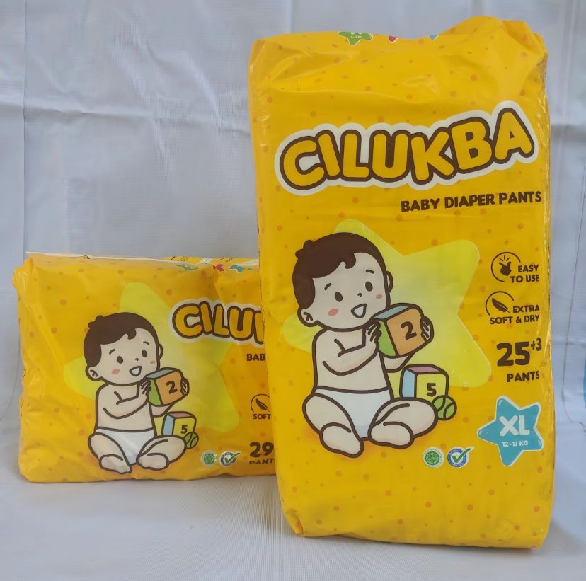 BigPack Cilukba Popok Bayi Celana Pants XL 25+3 Diaper - Gambar 4