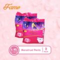 TWINPACK FAME Celana Menstruasi Size L - XL Pembalut Celana Menstrual Pants